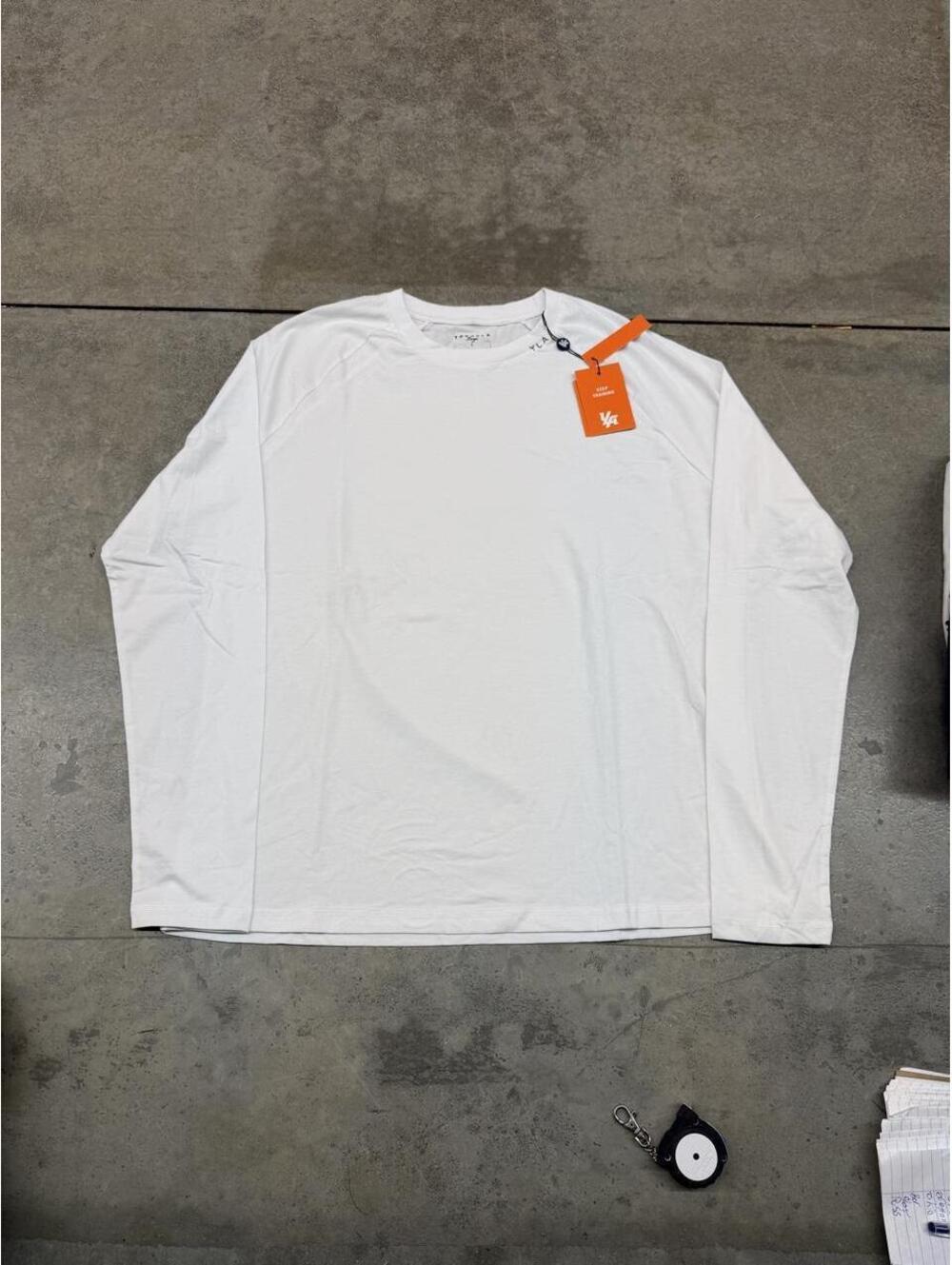 brand new with tags youngla long sleeve white dri fit shirt size large